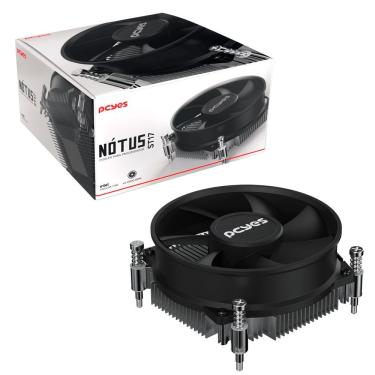 Imagem de Cooler para Processador Nótus ST17 Intel LGA1700 TDP 65W PWM 2200 RPM Alumínio Pcyes
