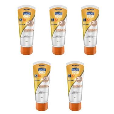 Imagem de Kit 5un Protetor Solar Facial FPS 30 Tonalizante Toque Seco 50ml Solar