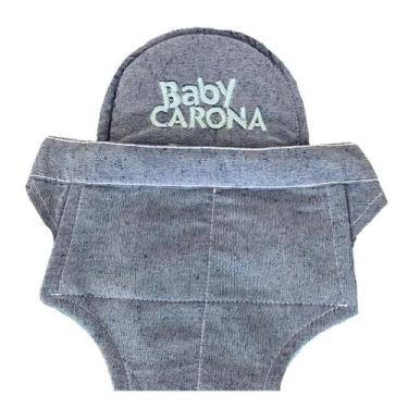 Imagem de Canguru Ergonômico de Bebê Infantil Baby Carona Macio e Ajustável Vári