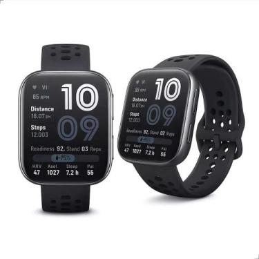 Imagem de Relógio inteligente Amazfit Bip 6 46 mm AMOLED com bateria de 14 dias 