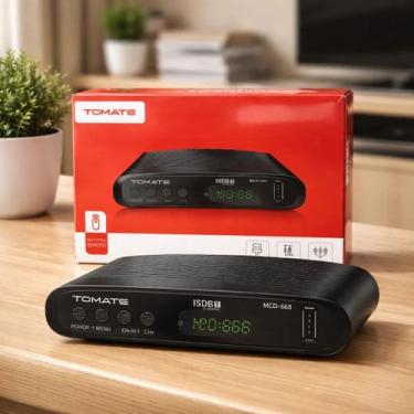 Imagem de Conversor Digital Tomate MCD666 Full HD HDMI USB Gravador PVR