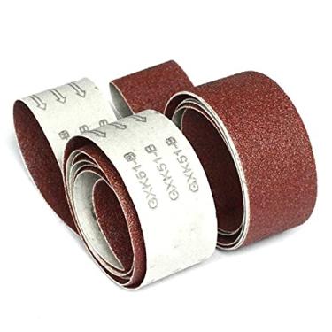 Imagem de 5 pcs 915 * 100mm Sanding Cintos P40 - P1000. Banda de tela de lixamento abrasivo 4 "x 36" para polimento de moagem de metal macio de madeira YYDFPIIA (Grit : 800)