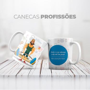Imagem de Caneca Personalizada Profissão Professor Educação Fisica