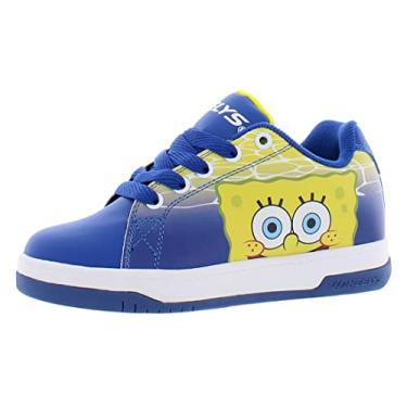 Imagem de HEELYS Sapato infantil unissex Split Spongebob com salto com rodas, multicor, 38