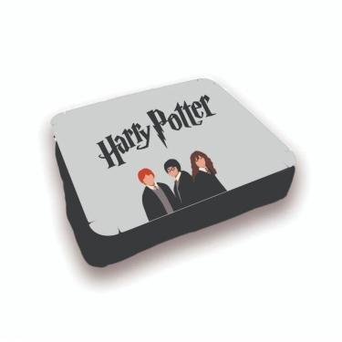 Imagem de Almofada Bandeja Notebook Laptop Harry Potter Elenco Cinza