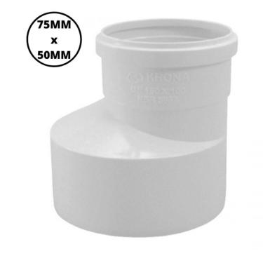 Imagem de Reducao Excentrica Esgoto Prim Dn 75X50 Krona 0654