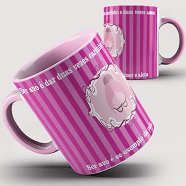 Imagem de Caneca Xícara Rosa Carinho de Avó 39ia