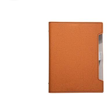 Imagem de Agenda de couro A5 Agenda Planner Pasta 6 anéis Papelaria para Escritório Bloco de Notas Agenda Agenda Recarga, marrom, 1 peça