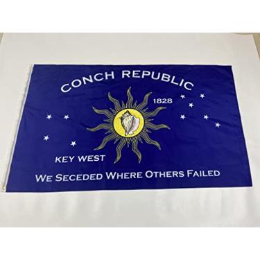 Imagem de Bandeiras impressas em serigrafia "We Seceded Where Others Failed" (We Seceded Where Others Failed), 100% poliéster