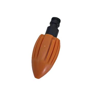 Imagem de Bocal de mangueira de água para limpeza de calhas, bocal de pressão para ferramenta de limpeza de calha, bocal de limpador de telhado, acessórios de lavagem de janela, acessório de limpador de calha