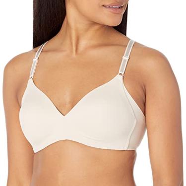 Imagem de Warner's Sutiã feminino Blissful Benefits Side Smoothing sem aro, Butterscotch, 40C