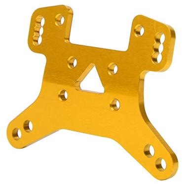 Imagem de VGEBY RC Shock Absorber Board, RC Car Rear Shock Absorber Damping Plate Fit for Wltoys 144001 1/14 RC Car Upgrade Accessory(Gold) Car Model Accessory