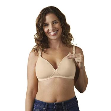 Imagem de BRAVADO! DESIGNS Sutiã feminino sem fio para grávidas e amamentação | B, C, D, DD/E, DDD/F, G, H Cup, Nu, 38H