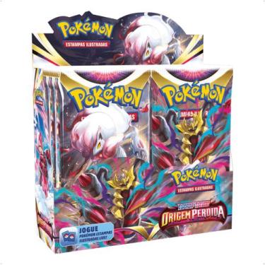 Pokemon EX Garantido com pacote Booster, 6 cartas raras, 5 cartas  holográficas reversas, 20 cartas regulares Pokemon, caixa de baralho e 1  dado exclusivo central no topo