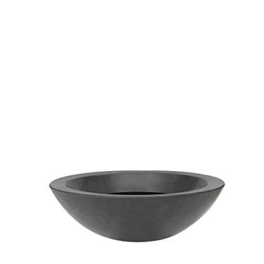 Imagem de Vasart Verona Vaso Bowl para Flores, Antique Preto, 54x17cm