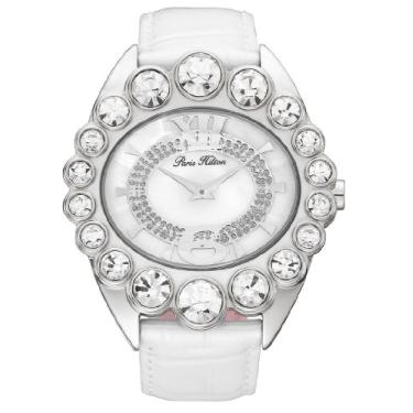 Imagem de Paris Hilton Relógio feminino PH.13104JS/28 Crown Large White Stones