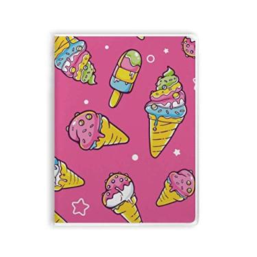 Imagem de Caderno de pasta de sorvete Star Pink Sugar picolé com capa macia