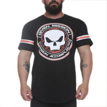 Imagem de CAMISETA GIVE MISSION PRETO - BLACK SKULL - CLOTHING (P)-Unissex
