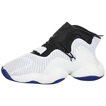Imagem de Adidas Crazy BYW (Crianças), Core Black / Footwear White-real Purple, 4.5 Big Kid