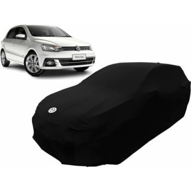 Imagem de Capa Automotiva Volkswagen Gol G5 A G8 Tecido Cor Preta (Preto)