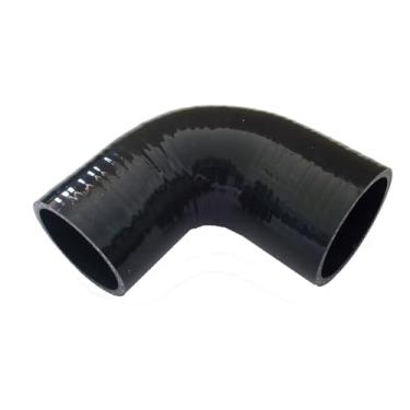 Imagem de JOIUYOLJ Mangueira de cotovelo de redução de 90 graus ID 2,5 a 6.8 cm (64 mm a 68 mm) para tubo de admissão de ar direto universal Turbo Intercooler reforçado 4 camadas 5,4 mm (90D-ID64-68)