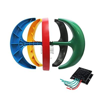 Imagem de Gerador de turbina eólica de 12000w, 110V/220V com energia híbrida Dínamo de energia magnética Livre de energia de vento para casa para casa, acampamento,220v