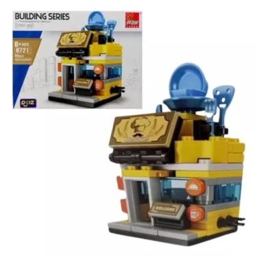 Imagem de Bloco De Montar Restaurante 94 Peças City Brinquedo Infantil Criança