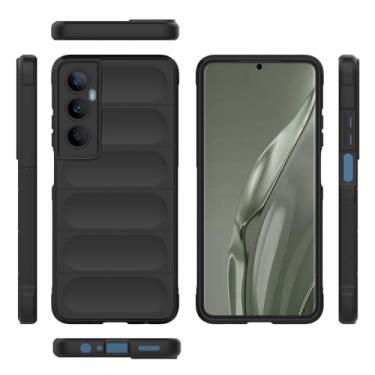 Imagem de Elubugod Capa compatível com Realme C65 4G, capa para celular TPU macia compatível com Realme C65 4G RMX3910 preta