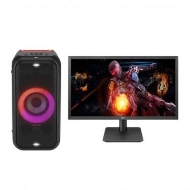 Imagem de Monitor Gamer Lg 21,5" Full Hd 75hz 22mp410-b + Caixa De Som