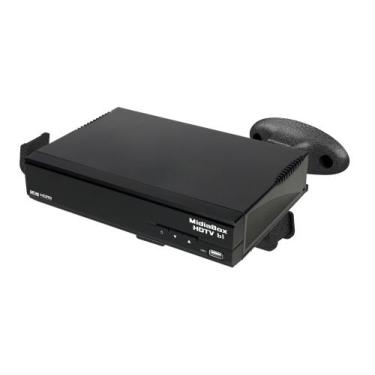 Imagem de Suporte de parade fixo universal para aparelhos de dvds, blu-ray, rece