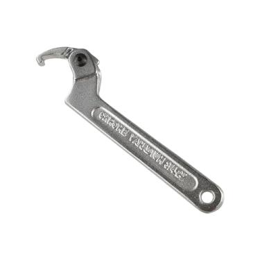 Imagem de GUEDKIKL Chave inglesa de gancho ajustável, cabeça quadrada em forma de C, parafusos, ferramentas manuais para apertar porcas de trava e rolamentos de 19 a 51 mm