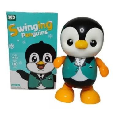 Imagem de Brinquedo Infantil Pinguim Dançarino Boneco Com Luz E Som - Toys