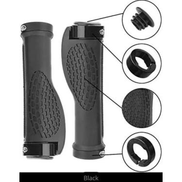 Imagem de Manopla Punho Bike Bicicleta Ciclismo Ergonômico Mtb com Trava - JWS