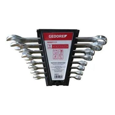 Imagem de Jogo Chave Combinada 8 A 19 Mm 8pçs Gedore Red R09105008
