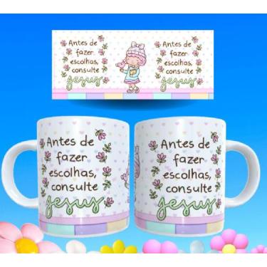 Imagem de Caneca gospel frases religiosas versículos bíblicos motivacionais 83 -