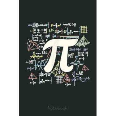 Imagem de Pi Day 2022 Math Equation Funny Math Teacher Students Graph Notebook: Graph Paper Notebook, Grid Paper for Math and Science Students, Quad Ruled 4x4 (110 Pages, 6x9)