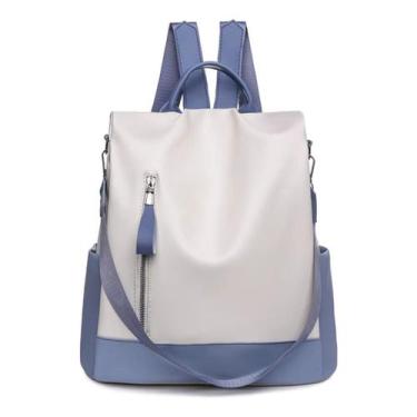 Imagem de Mochila Feminina Couro Pu Moda Passeio Executiva Bolsa Linda - Alwy