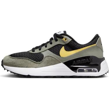Imagem de Nike Tênis infantil Air Max SYSTM (DQ0284-007, preto/estuque escuro/preto/dourado saturno), Preto/estuque escuro/preto/dourado Saturno, 20