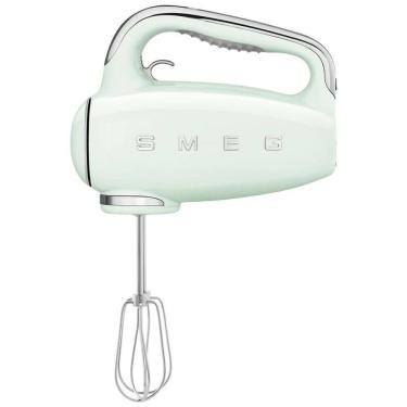 Imagem de Batedeira de Mão com 9 Velocidades e Acessórios de Aço Inox, 220W, 110v, SMEG HMF01, Verde