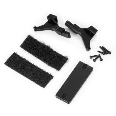 Imagem de QUE-T Suporte de carcaça traseira de alumínio para carro de rastreador RC 1/24 Axial SCX24 Base Camp RC