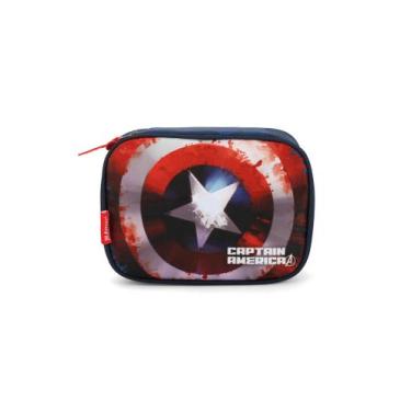 Imagem de Estojo Box Capitão América Avengers - Luxcel