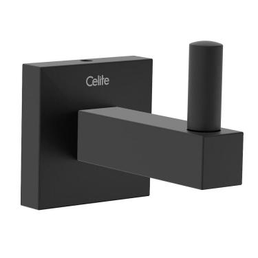 Imagem de Cabide Banheiro Celite New Elite Preto Matte B5004e80r0