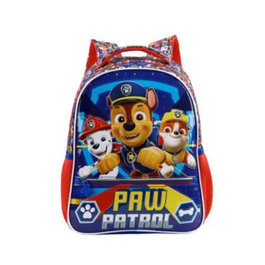 Imagem de Mochila Costas Escolar Patrulha Canina Meninos Casual, Azul