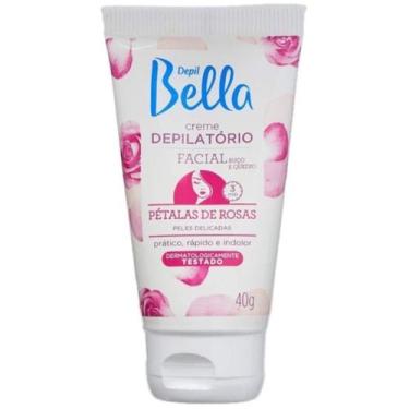 Imagem de Depil Bella Creme Depilatório Facial  Pétalas De Rosas 40g