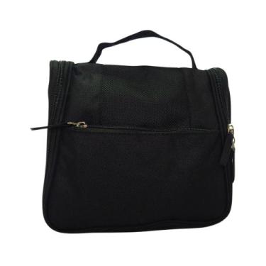 Imagem de Necessaire masculina feminina viagem mala cabide divisória nas Cor Cin