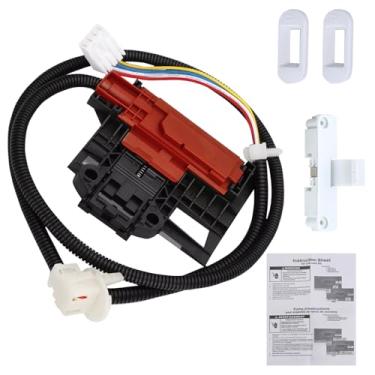 Imagem de EYSENC Conjunto De Interruptor Trava Da Tampa Lavadora Atualizado W10404050 W10238287, W10240513 Strike Compatível Com Máquina Lavar Whirlpool Cabrio Maytag Amana Ap5263307 W10744659 Ps349762