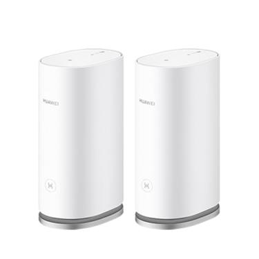 Imagem de Roteador, HUAWEI WiFi Mesh 3, Wi-Fi 6 em Toda Casa com Até 3000Mbps, HarmonyOS Mesh+, Conexão com Um Toque, Branco, 2 Cobre