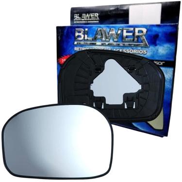Imagem de Sc762 - Vidro Espelho Retrovisor Lado Direito Com Base Honda Fit 2009 a 2011 - Blawer