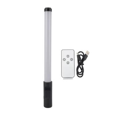 Imagem de RGB LED Light Wand Recarregável Photography Video Light Stick com tela LCD 3000K a 6000K Temperatura de cor para filmagens ao ar livre de estúdio