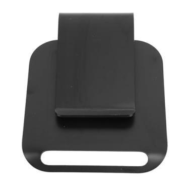 Imagem de Club Bag Landing Pad Metal Magnetic Clip Quick Easy Anex Anexo Acessórios de Golfe Bolsa Black Material de alta resistência Universal Fit for Golfers